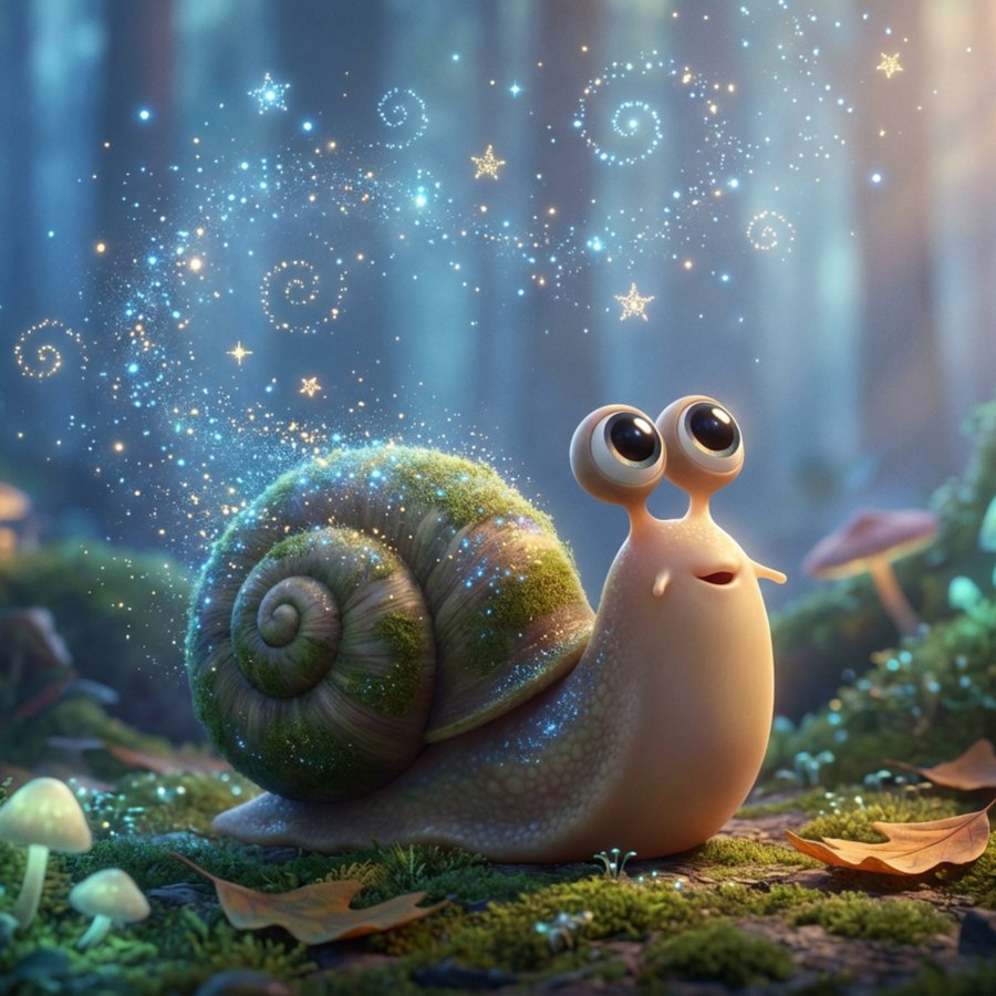 The Snail Who Discovered Stardust